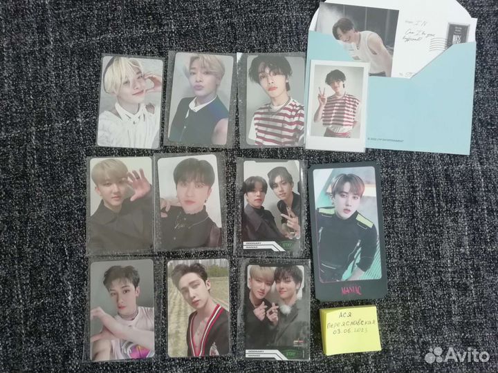 Карты и яп. журнал Stray Kids