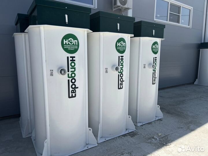 Стация биологической очистки с монтажом для дачи