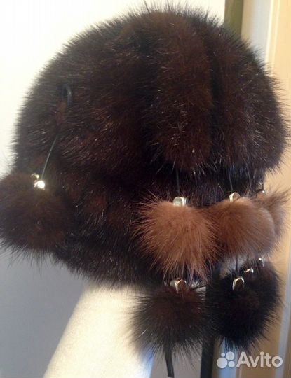 Шапка норковая новая