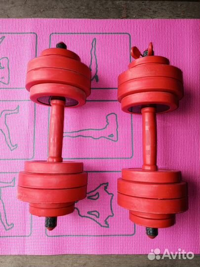 Гантели разборные