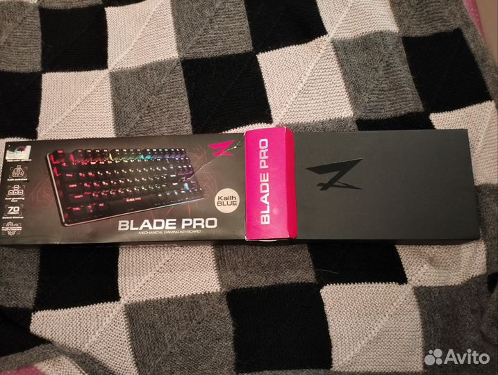 Клавиатура zet gaming blade pro мет.корпус