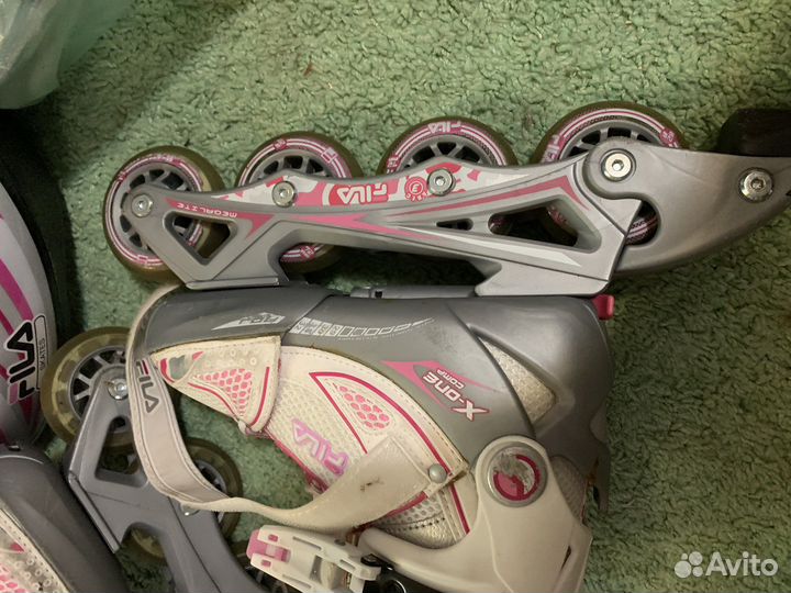 Ролики детские раздвижные fila 29-32