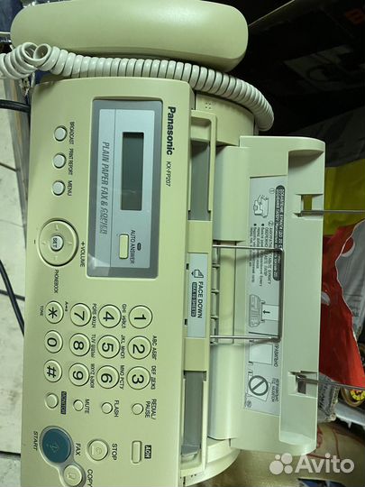 Телефон Факс panasonic