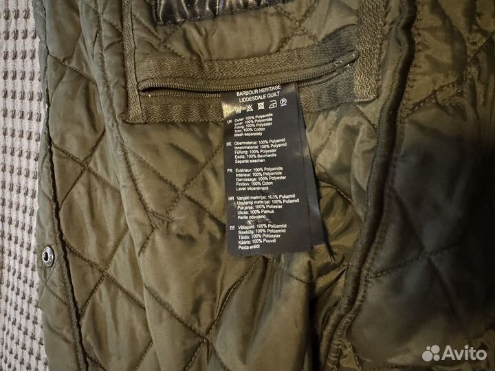 Стеганая куртка barbour