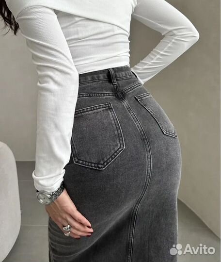 Джинсовая юбка