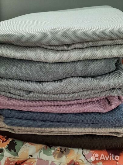 Штора рогожка комплект 2*150*270