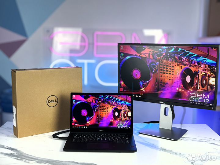 Сенсорный Dell 7480 + монитор 23,6
