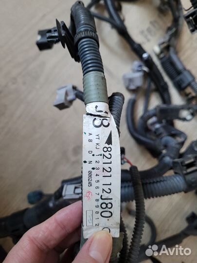 Проводка двс Toyota Corolla ZRE151 1 zrfe(акпп)