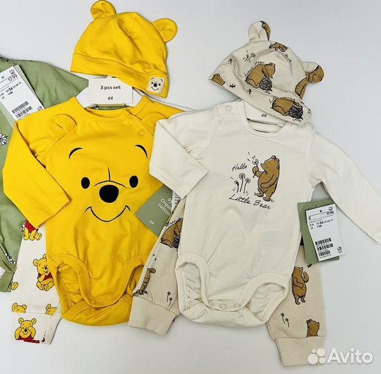 Одежда комплекты для новорожденных hm новые