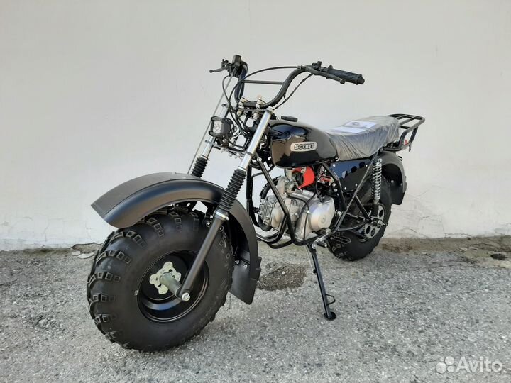 Мотоцикл внедорожный Cкаут 125сс полуавтомат