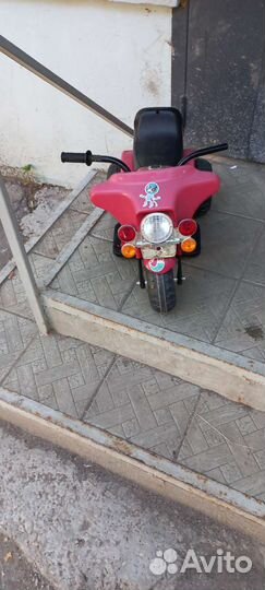 Детский электромобиль бу мотоцикл