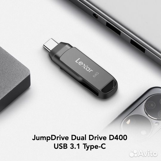 Флешки Lexar (USB 3.0/3.1, USB - A / USB type C)