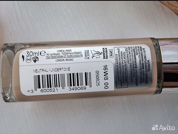 Новый Тональный крем L'oreal 30 мл loreal лореаль