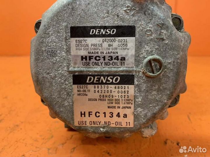 Компрессор кондиционера Toyota Highlander XU20 3.3