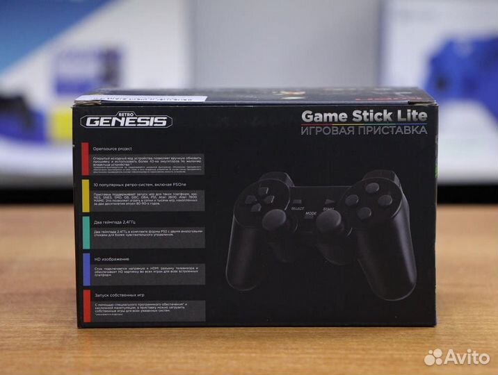 Приставка Retro Genesis GameStick Lite 8bit TI-155