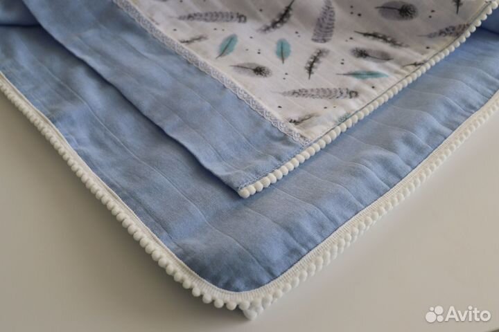 Муслиновый плед детский новый