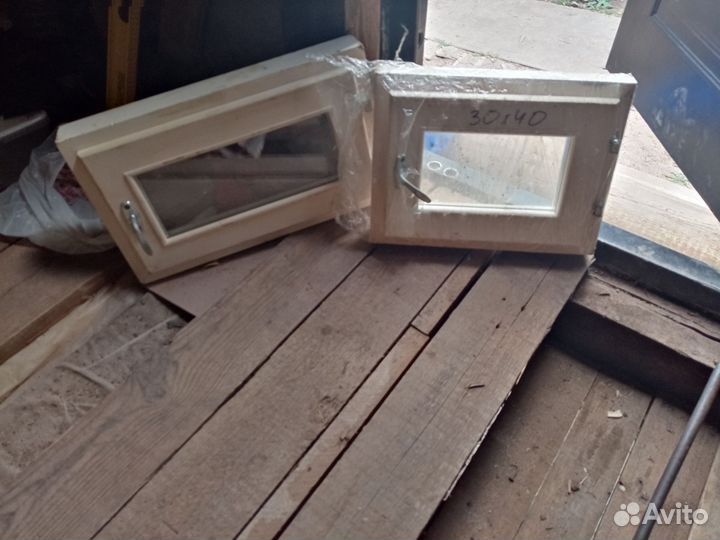 Окно для бани из липы