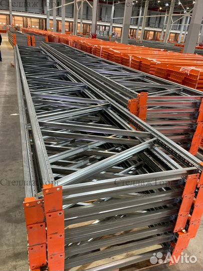 Стеллажи паллетные бу