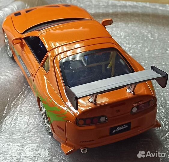 Jada 1/24 Fast and furious Toyota Supra 1995