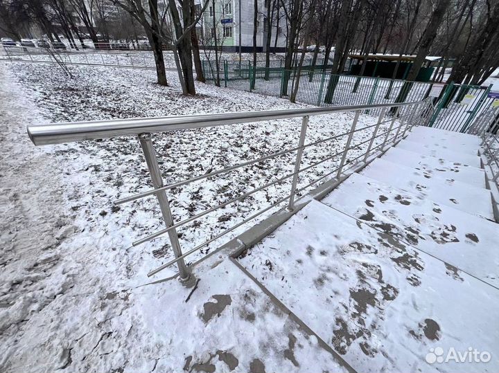 Поручни из нержавейки