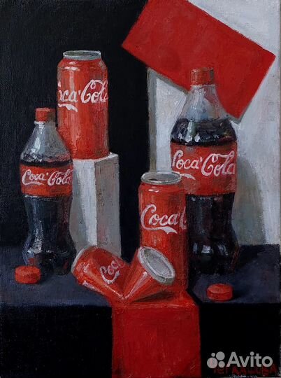 Картина маслом на холсте. Натюрморт