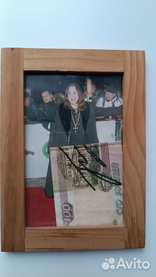 Автограф Оззи Озборна Ozzy Osbourne autograph