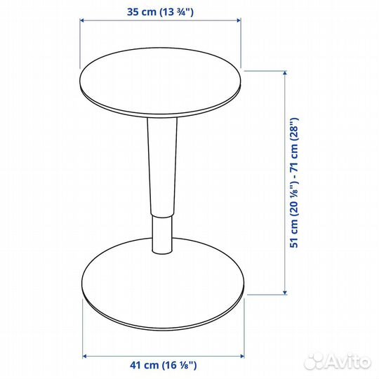 Табурет для стола nilserik IKEA