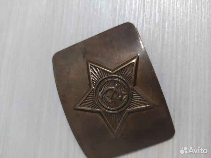 Бляха старинная