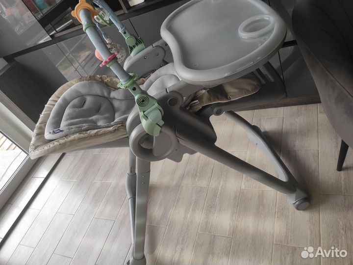 Стульчик для кормления chicco polly magic relax