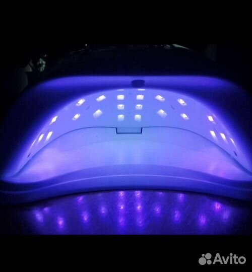 Профессиональная уф лампа для ногтей uv/led 48w