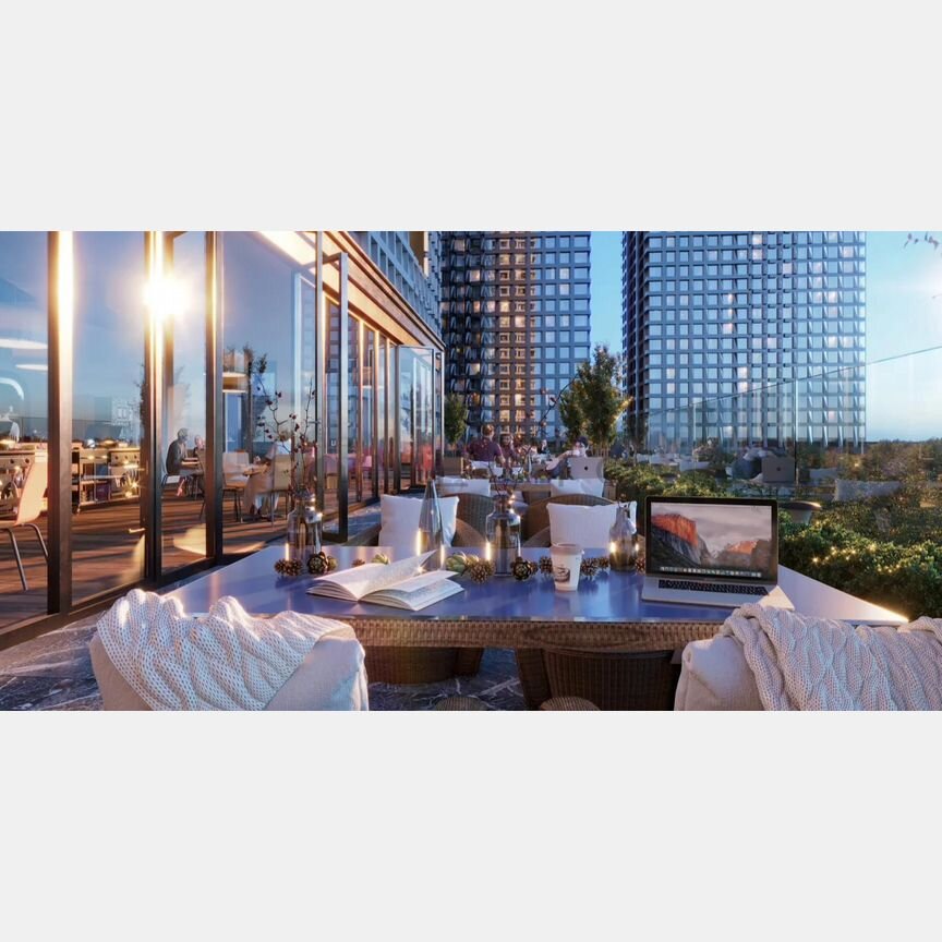 2-к. квартира, 69,2 м², 13/55 эт.