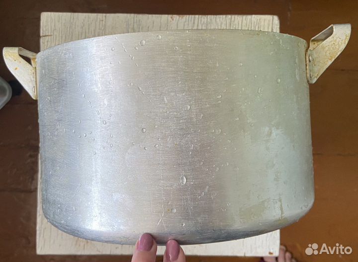 Кастрюля алюминиевая 8 литров