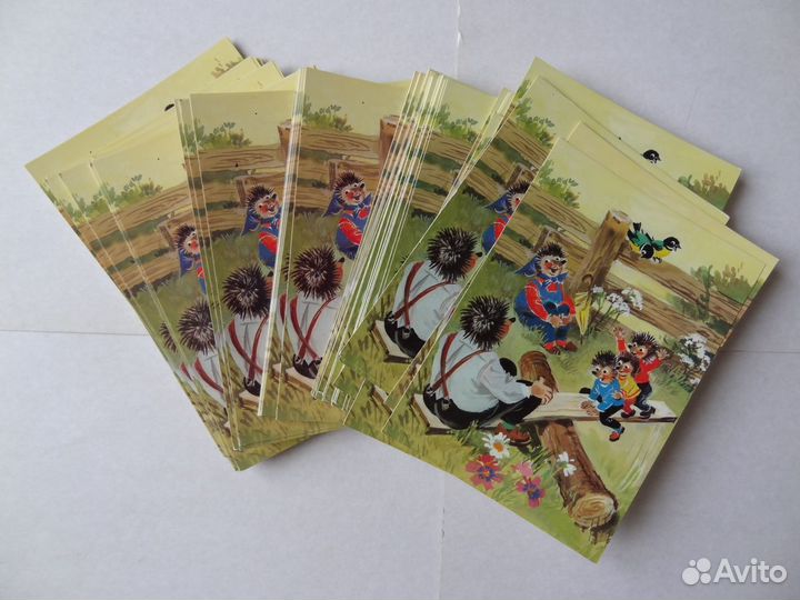 Открытки для скрапбукинга или иных поделок 1000 шт