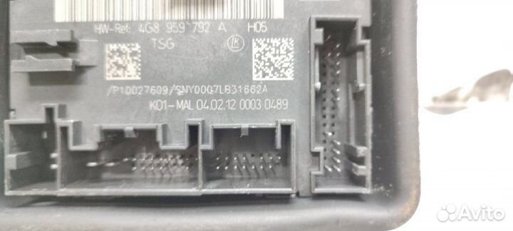 Блок управления дверьми передний Audi A7 4G CGW