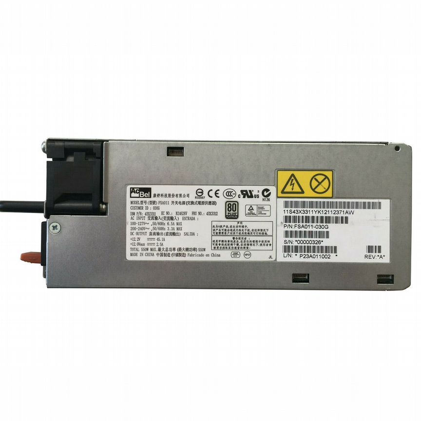[FSA011-030G] Блок Питания Ibm 550wt 43x3311 Fsa011-030g