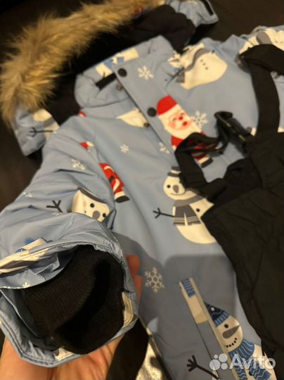 Зимний детский комбинезон 92-116