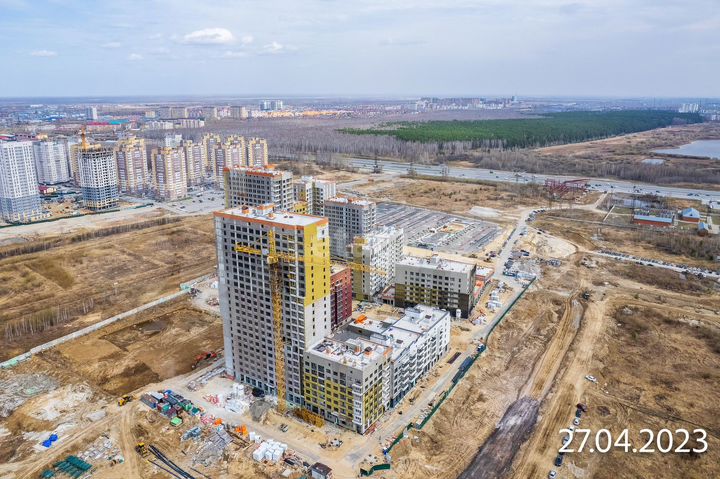 2-к. квартира, 65,2 м², 2/23 эт.