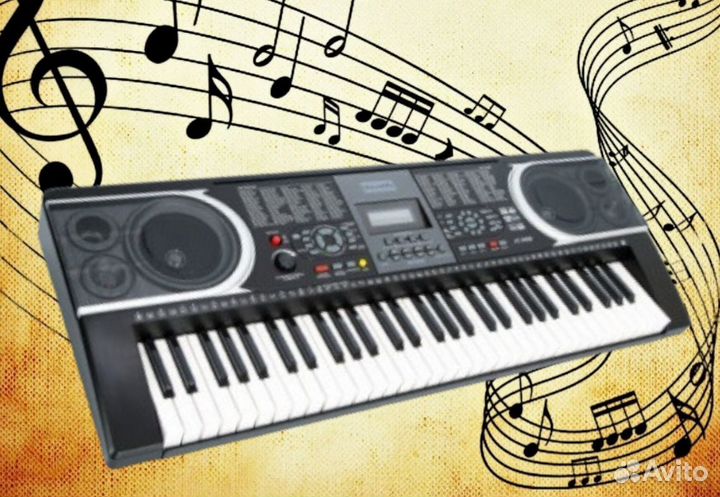 Синтезатор новый 61 клавиша