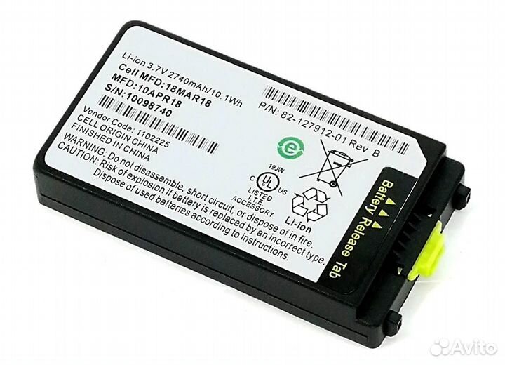 Акб для Motorola Symbol MC3090 3.7V 2740mAh Orig