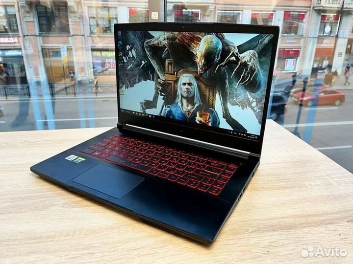 Игровой ноутбук MSI на i7 / RTX 3060 / 16 Gb / SSD