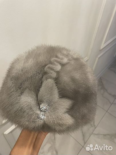 Шапка норковая