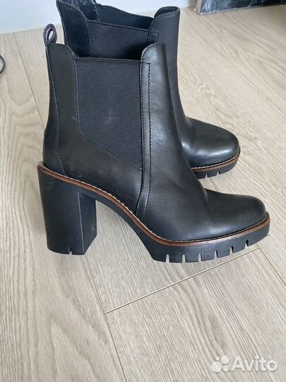 Ботильоны натуральная кожа 37 tommy hilfiger