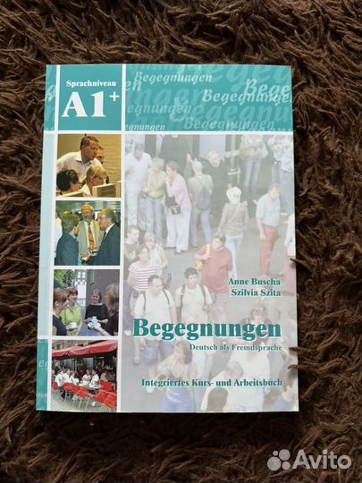 Учебник по немецкому A1+ с раб. тетрадью и CD