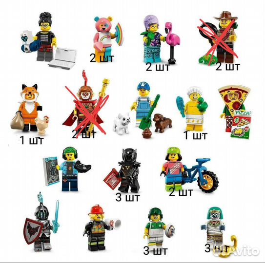 71025 - lego Minifigures - Series 19