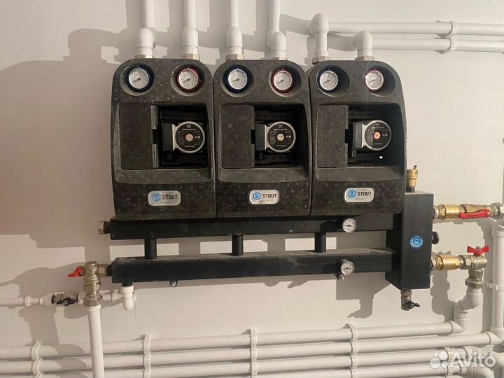 Монтаж систем отопления, водоснабжения