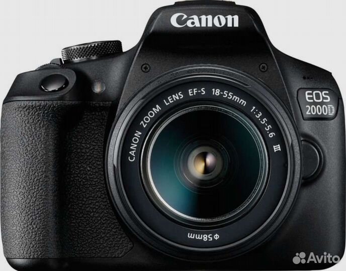 Зеркальный фотоаппарат canon eos 2000d