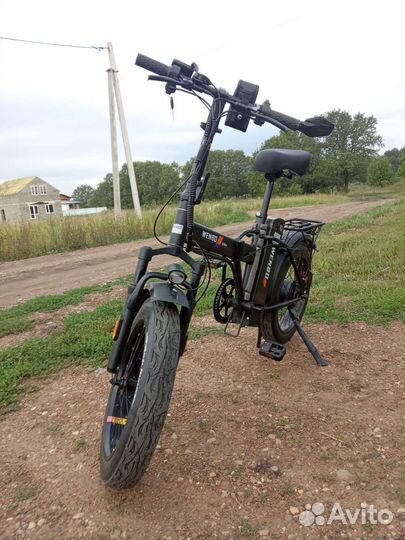 Велосипед складной электрический