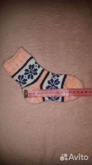 Шерстяные носки детские