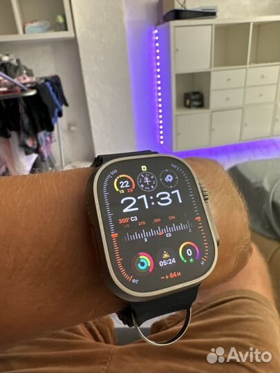Apple watch ultra 49mm titanium