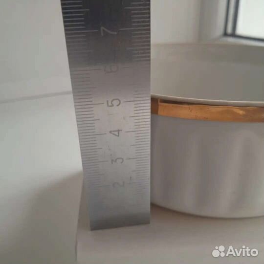 Винтажная вазочка из фарфора, позолота